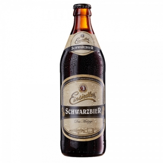 Пиво Einsiedler Schwarzbier темное (import) 0,5л.
